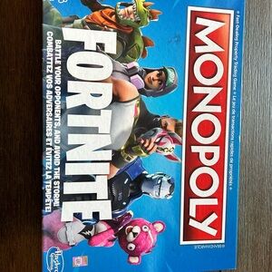 Hasbro Monopoly Fortnite Edition - Blue and Red